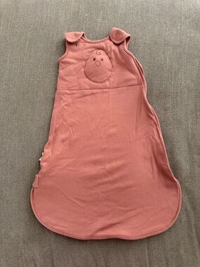 Nested Bean Sleeveless zen sleep Sack - Dusty Rose. 0-6 mos
